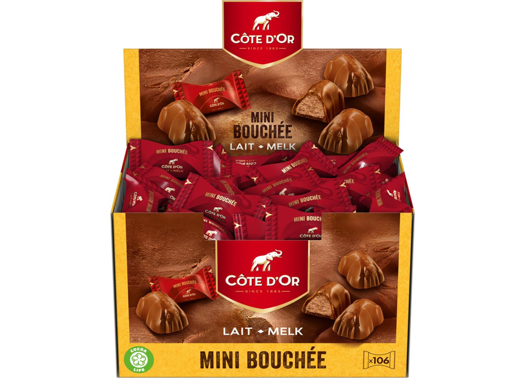 Chocolade Côte d'Or Mini Bouchée melk 1kg (106)