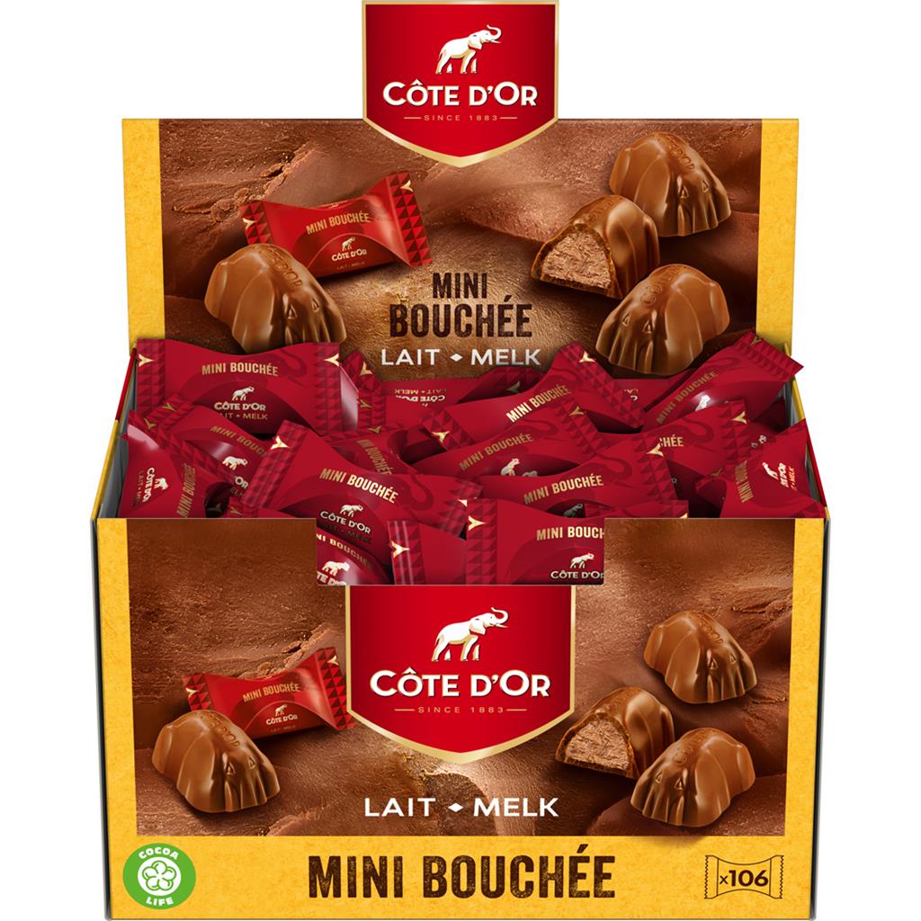 Chocolade Côte d'Or Mini Bouchée melk 1kg (106)