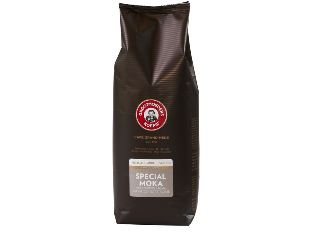 Koffie Grootmoeders Koffie Special Moka Professional gemalen 1kg