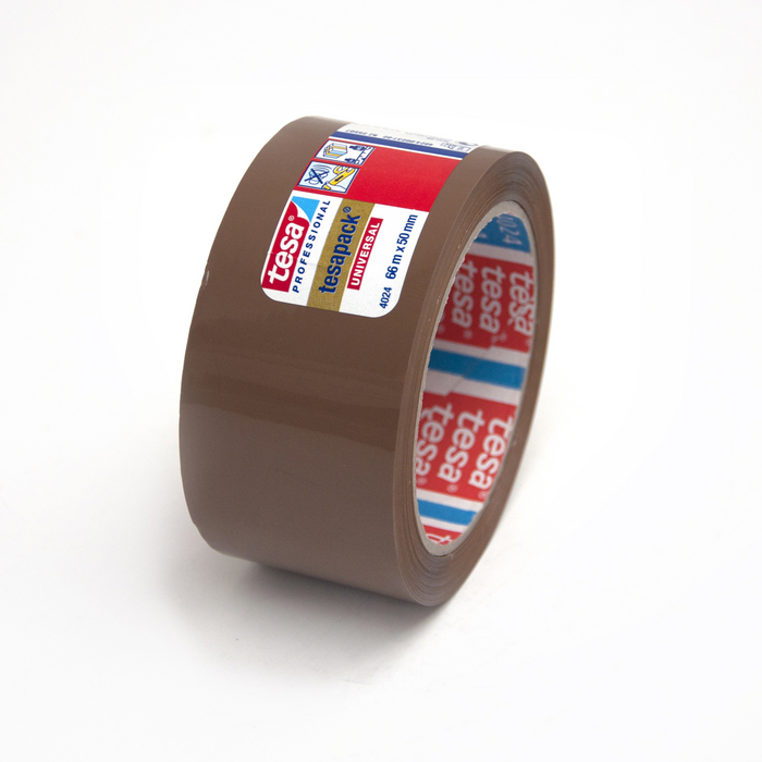 Verpakkingstape Tesa PP 4024 50mmx66m havana (402450M)