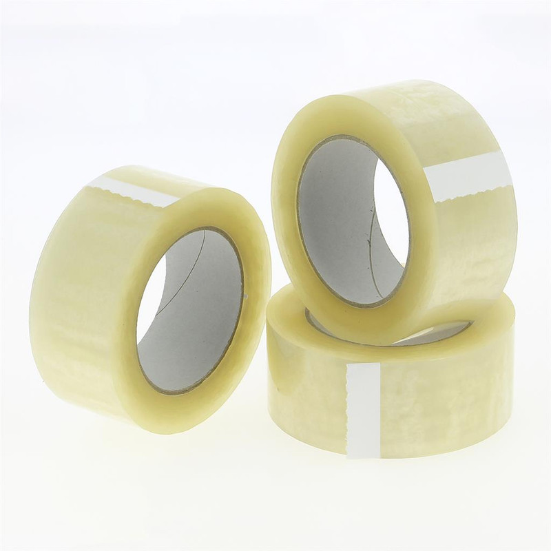 Tape PP acryl geruisloos 48mmx100m transparant 