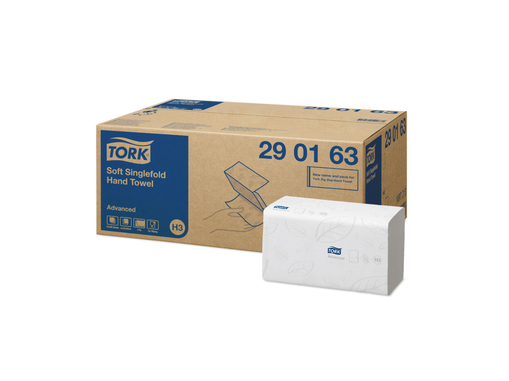 Handdoeken Tork Advanced Soft H3 Z-vouw 2-laags 250vel (15)