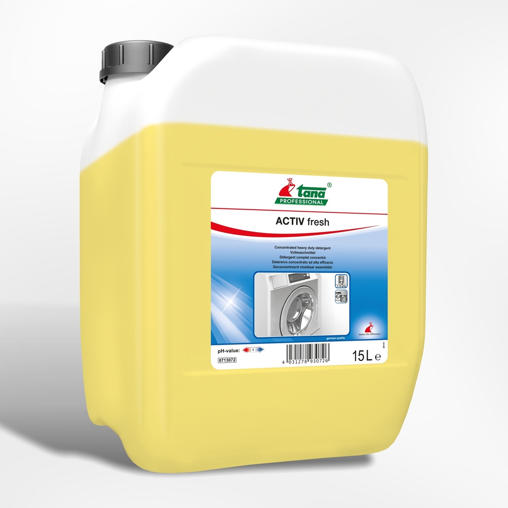 Wasmiddel Activ Fresh 15L automatische wasmachine