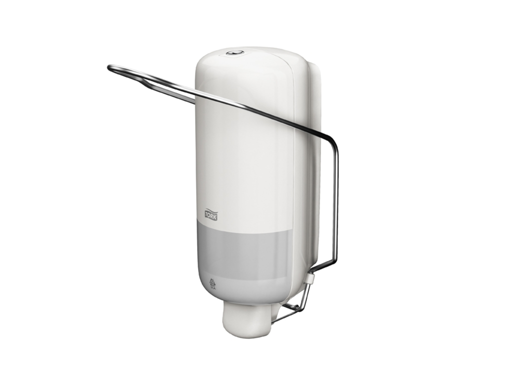 Zeepdispenser Tork Elevation S1 met armbeugel wit