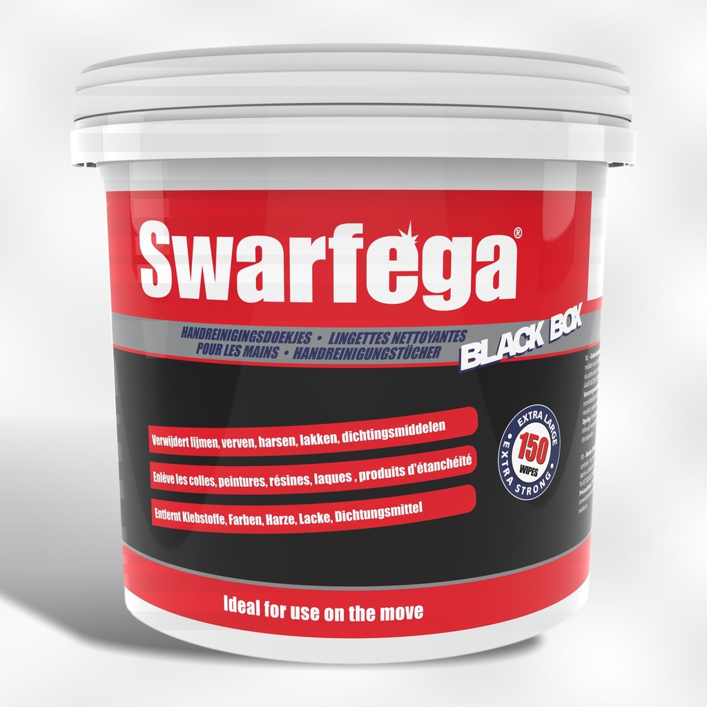 Doekjes Swarfega blackbox bucket van 150 doekjes (4)