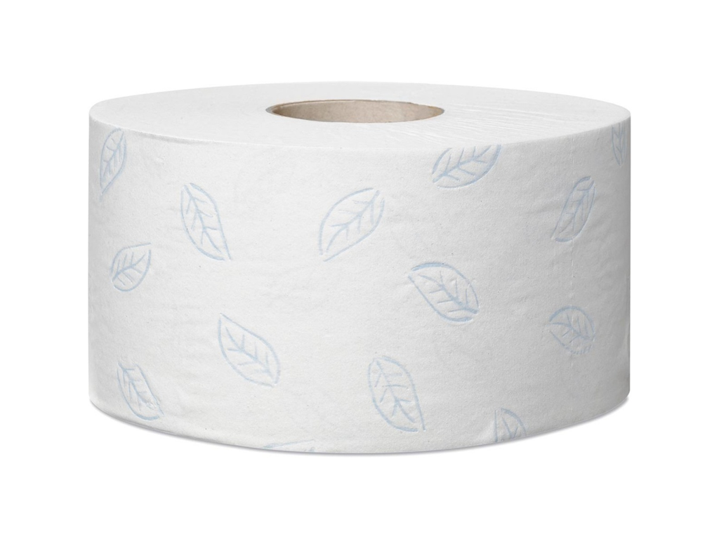 Toiletpapier Tork Soft Mini Jumbo T2 2-laags 850vel (12)