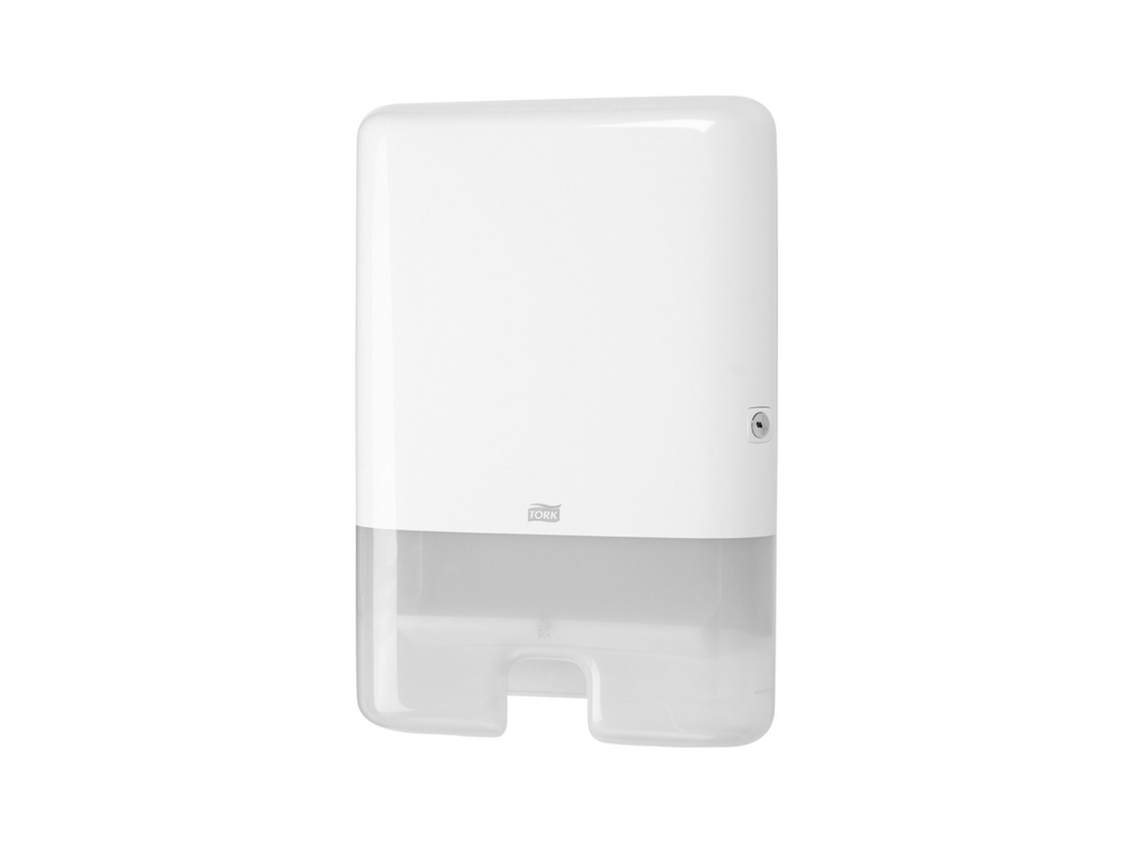Handdoekdispenser Tork Xpress Multifold H2 wit