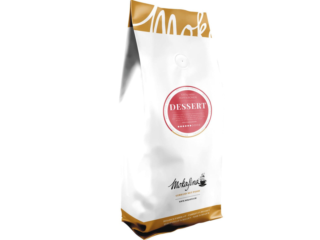 Koffiebonen Mokafina Dessert sterkte 6 1kg