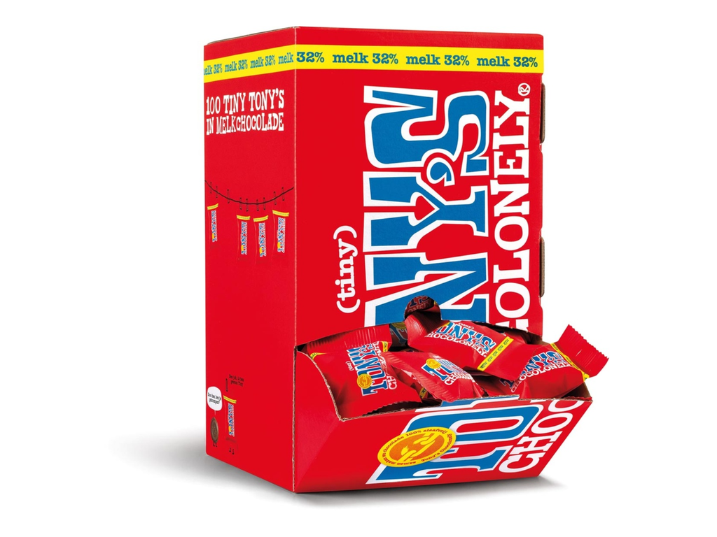 Chocoladereep Tony's 900g melk (100)