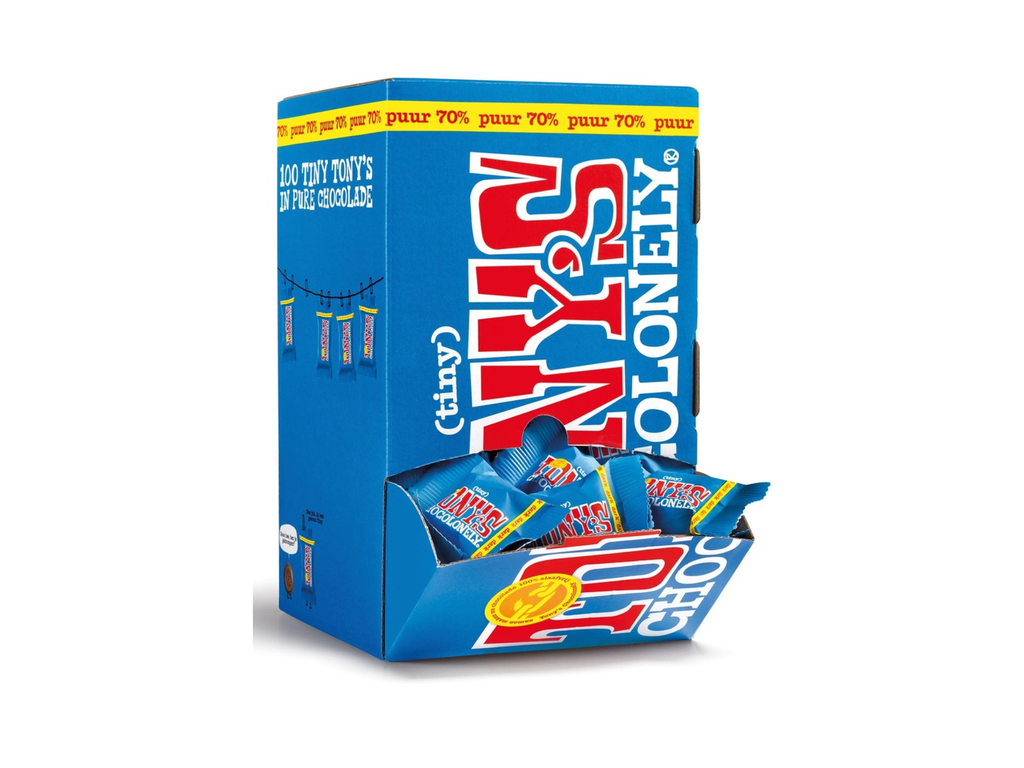 Chocoladereep Tony's 900g puur (100)