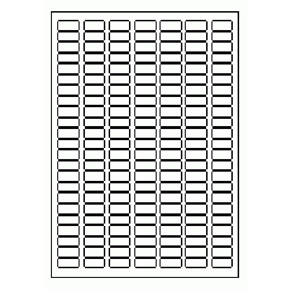 Etiketten Etipage 161 etik/bl 25x12mm 100bl/d
