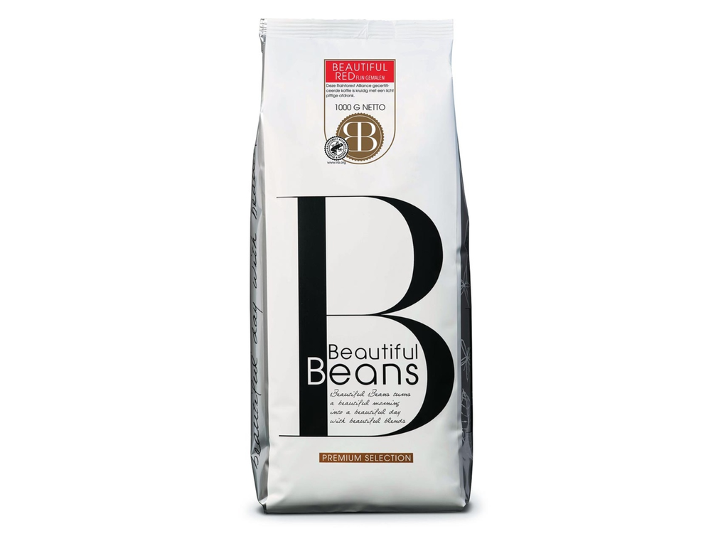 Gemalen koffie Beautiful Beans Red 1kg