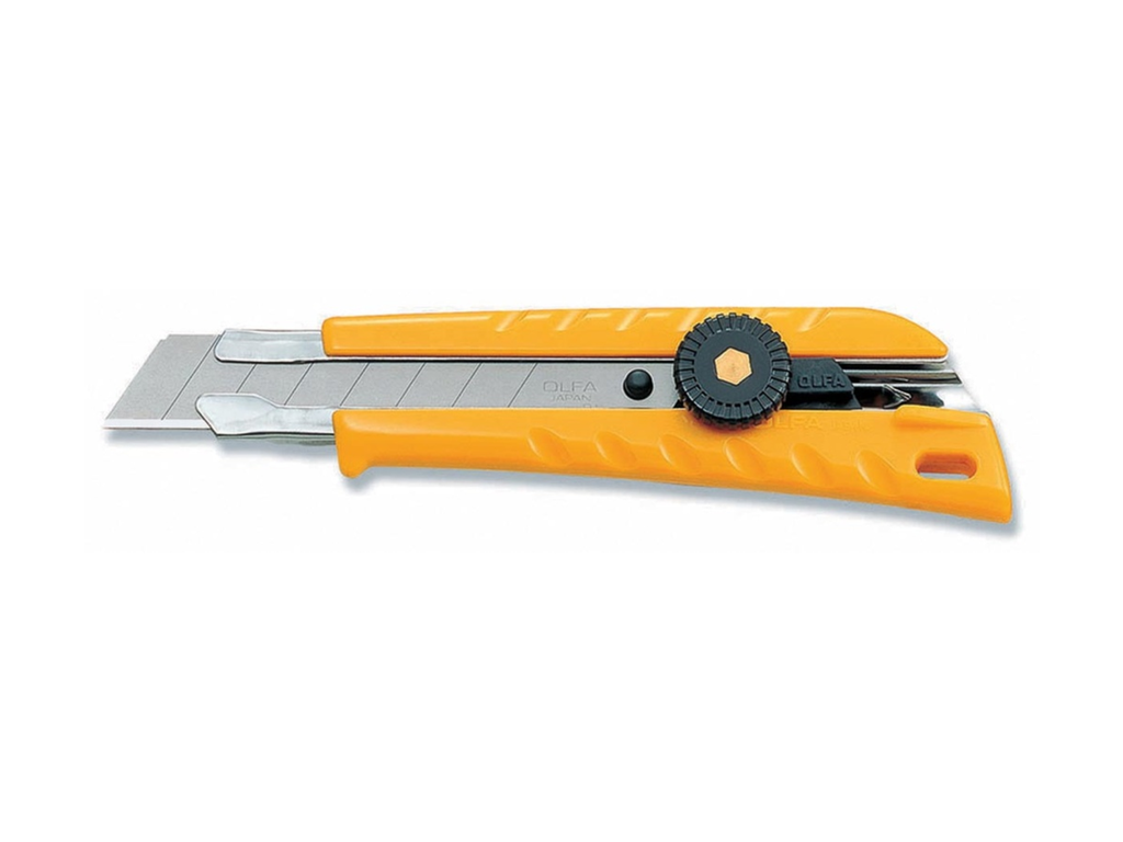 Cutter Olfa L-1 Green 18mm Geel
