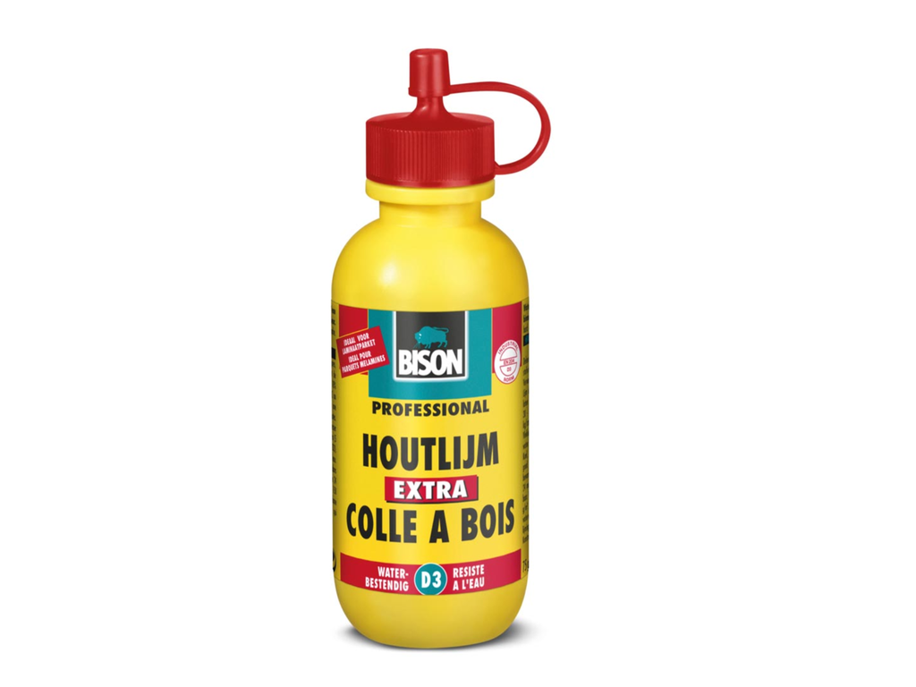 Houtlijm Bison Extra flacon 75ml Wit