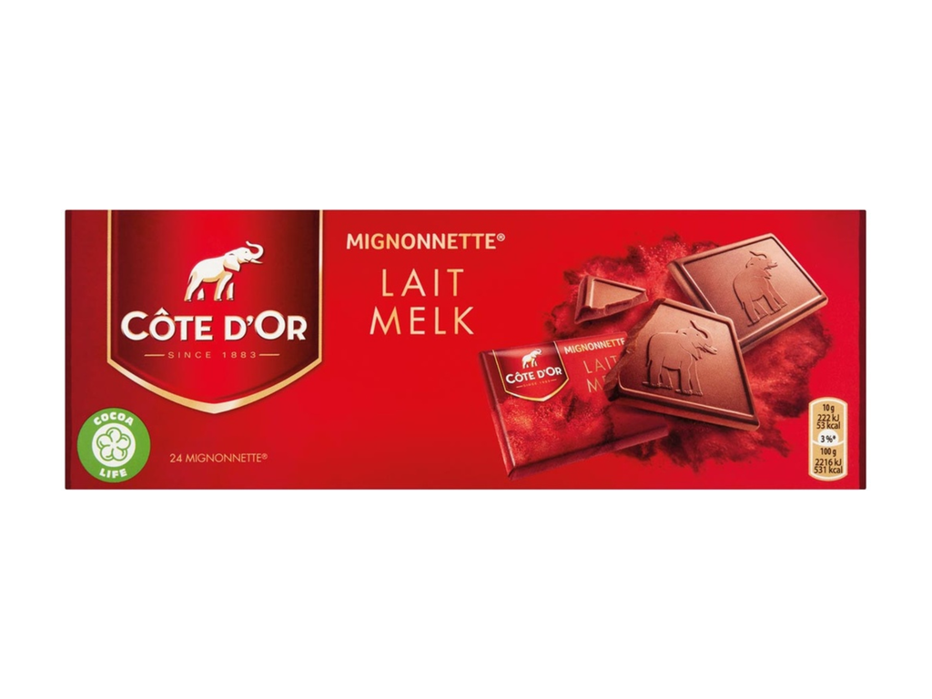 Chocolade Côte d'Or Mignonnettes melk 10gr (24)