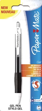 Roller Paper Mate Blister Gel Zwart