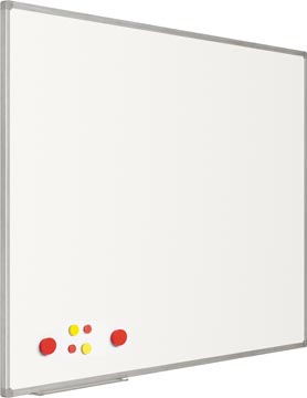 Whiteboard Smit Visual magnetisch 120x150cm gelakt staal