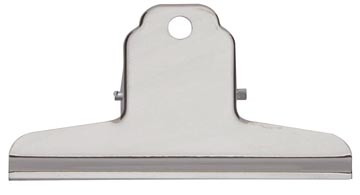 Papierklem Maul 100mm verchroomd (10)