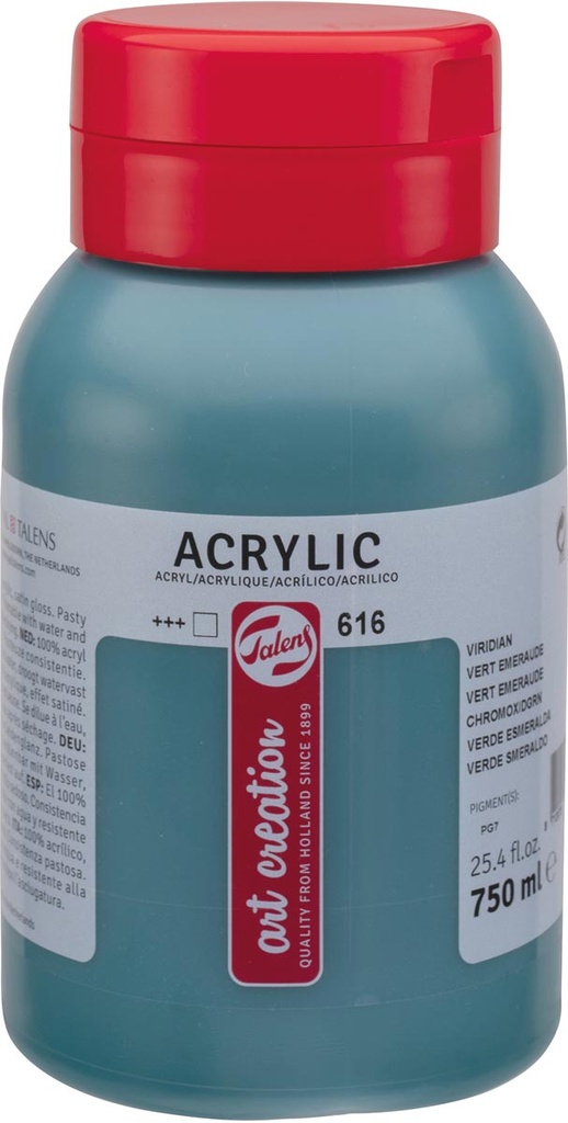 Acrylverf flacon Tales Art 750 ml vert émeraude