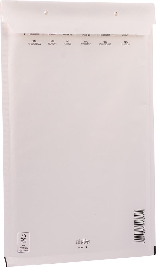 Luchtkussenenveloppen Bong Airpro c16 220x340mm m/s wit (10)