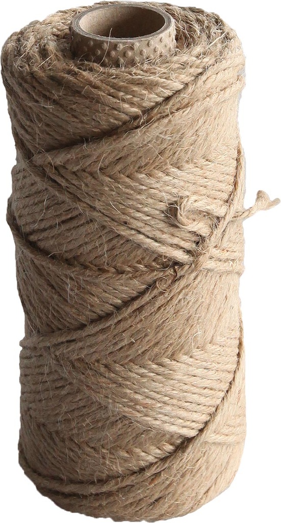 Jutetouw 75m naturel
