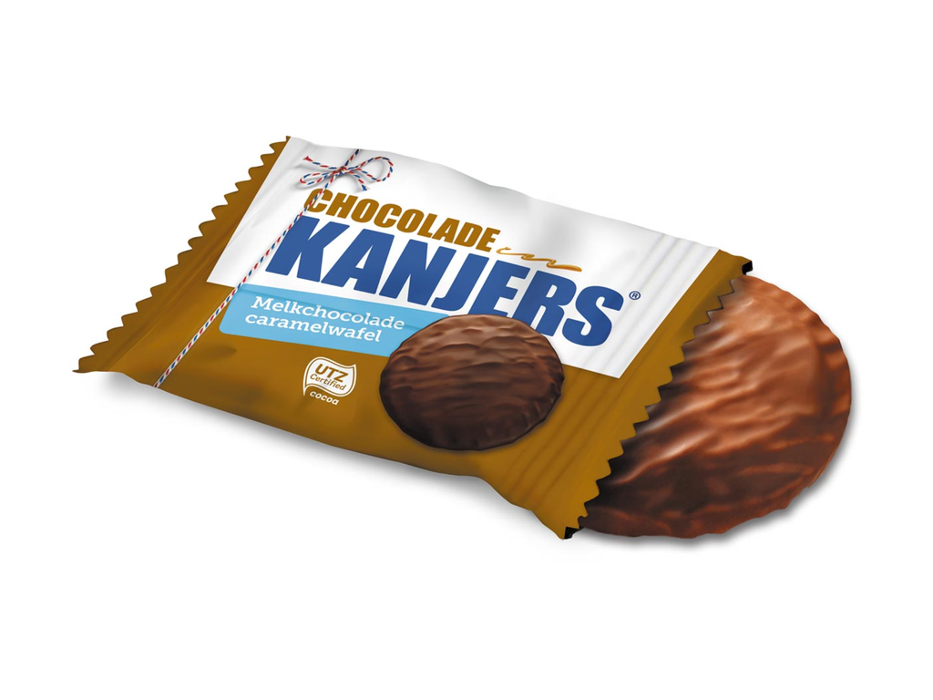 Mini chocoladewafel Kanjers 13,4 gr