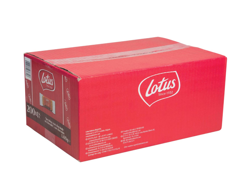 Koekjes Lotus Speculoos met chocolade indiv.verpakt (200)