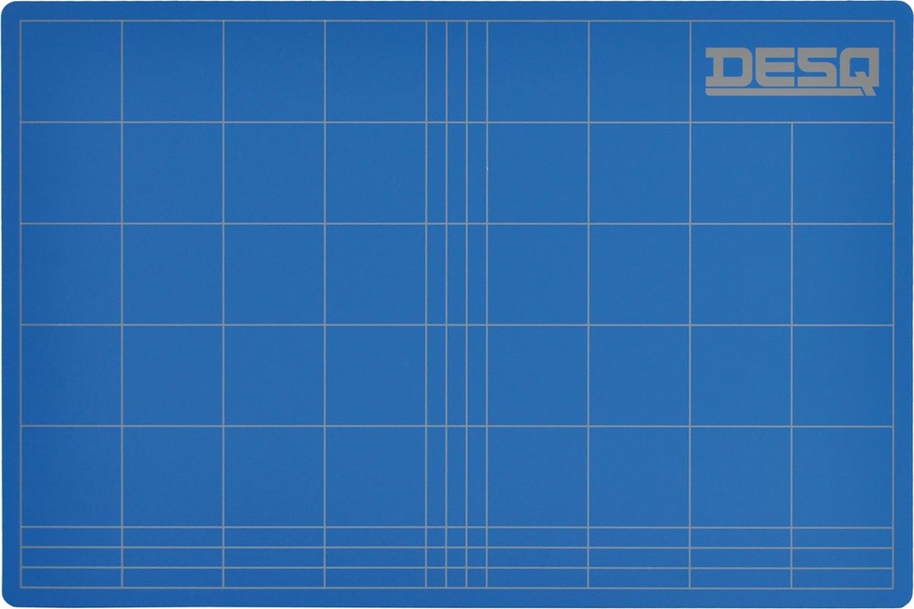 Snijmat Desq 3 laags 30x45cm blauw