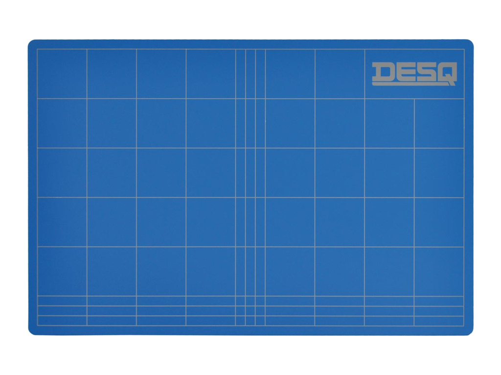 Snijmat Desq 3 laags 30x45cm blauw