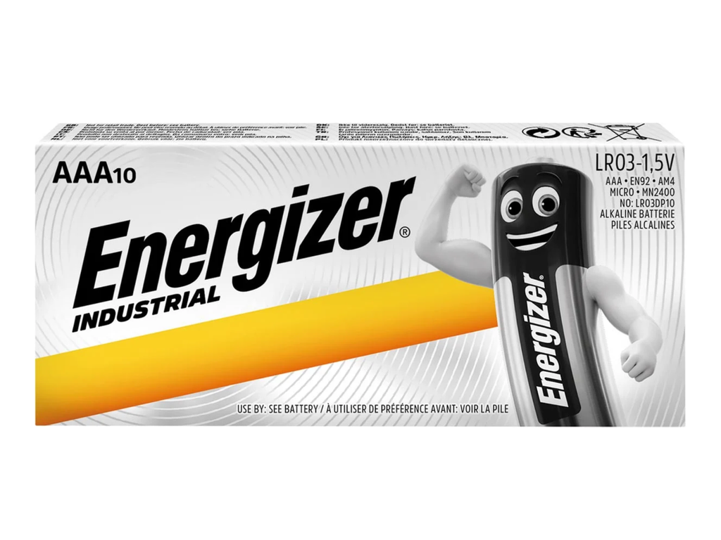 Batterij Energizer Industrial AAA (10)