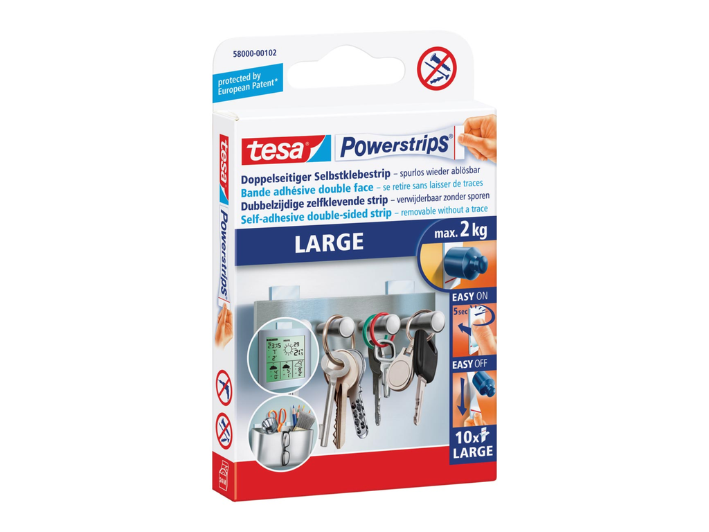 Kleefstrips Tesa Powerstrips 2kg (10)