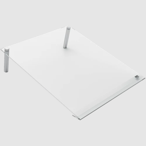 Notitiebord Nobo schuin A4 acryl transparant