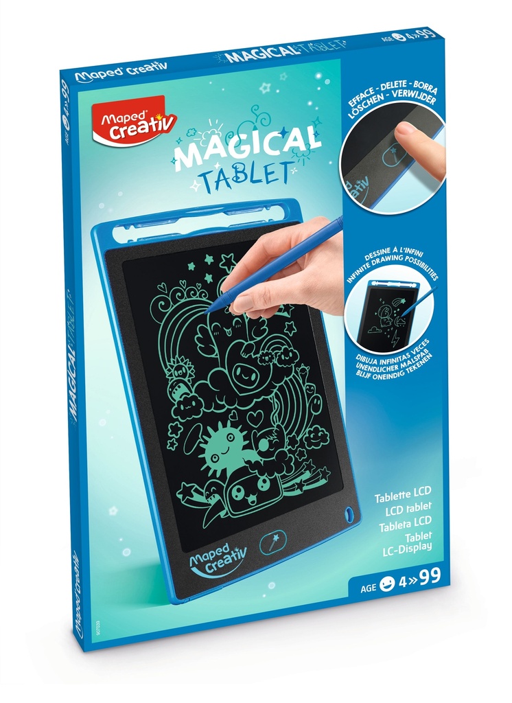 Tekentablet Maped Magical Tablet uitwisbaar LCD