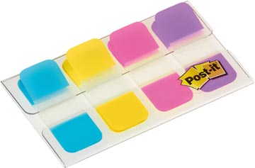Index Post-It Strong 15,8x38,1mm 4 kleuren met 10 tabs