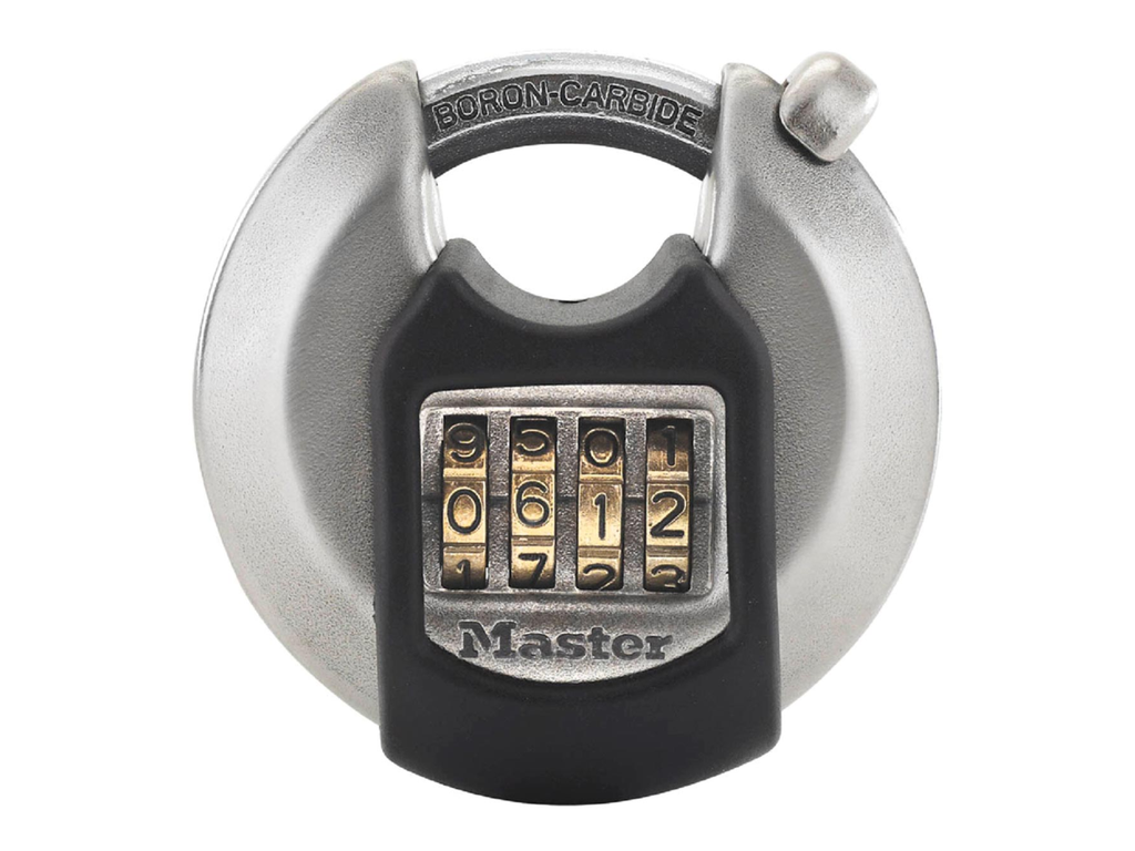 Hangslot met combinatieslot De Raat Master Lock M40EURDNUM