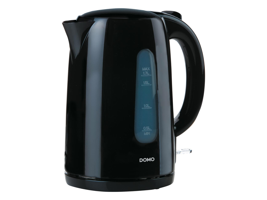 Waterkoker 360° Domo 1,7 l zwart