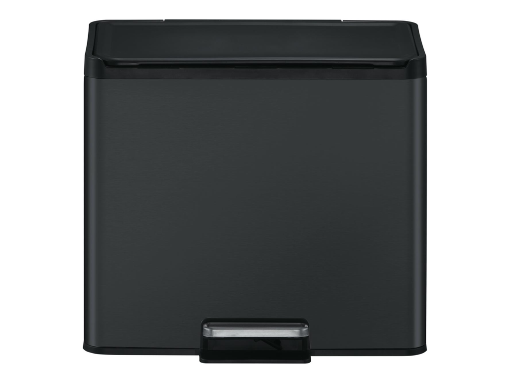 Pedaalemmer Eko Essential Recycler 3x9L zwart
