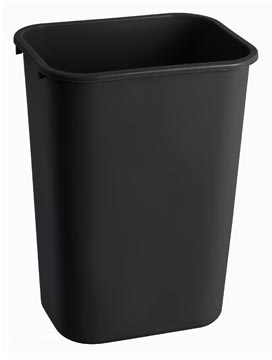 Vuilbak Rubbermaid 39L zwart