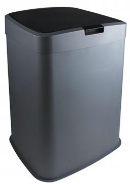 Vuilbak Vepa Bins 70L grijs en zwart