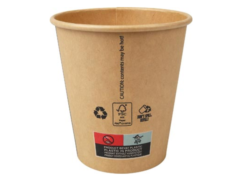 Beker uit Karton Altijd Koffie 250 ml (50)