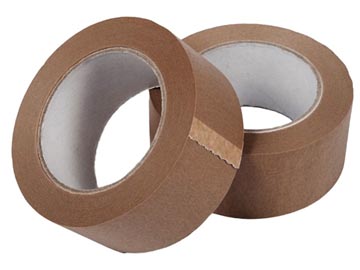 Verpakkingstape 50mmx50m Bruin