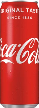 Frisdrank Coca-Cola 25cl sleek blik (24)