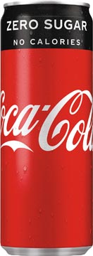 Frisdrank Coca-Cola Zero 25cl sleek blik (24)