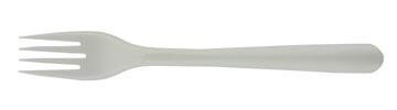 Vork uit CPLA 19cm Wit (50)