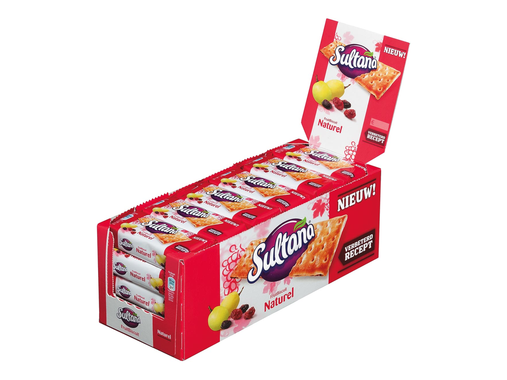 Fruitbiscuits Sultana Naturel 3-pack 43 gr