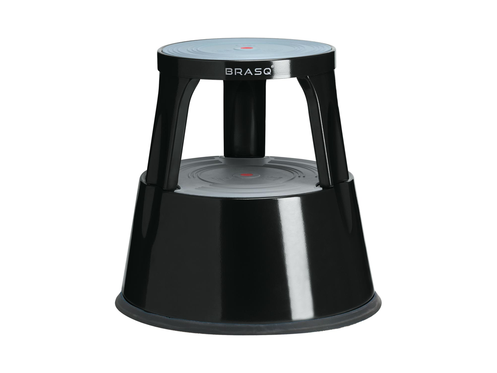 Rolkruk uit metaal Brasq Premium Zwart