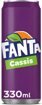 Frisdrank Fanta Casis 33cl (24)