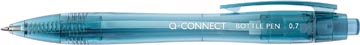 Balpen Recycling Pet Q-Connect 0,7mm Medium punt Blauw