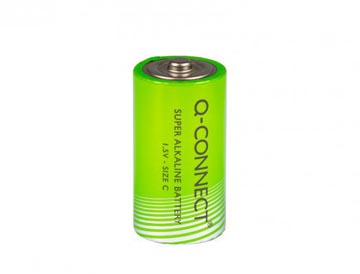 Batterij Q-Connect LR14 1,5 V (2)