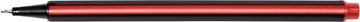 Fineliner Q-Connect 0,4mm Driehoekig Rood